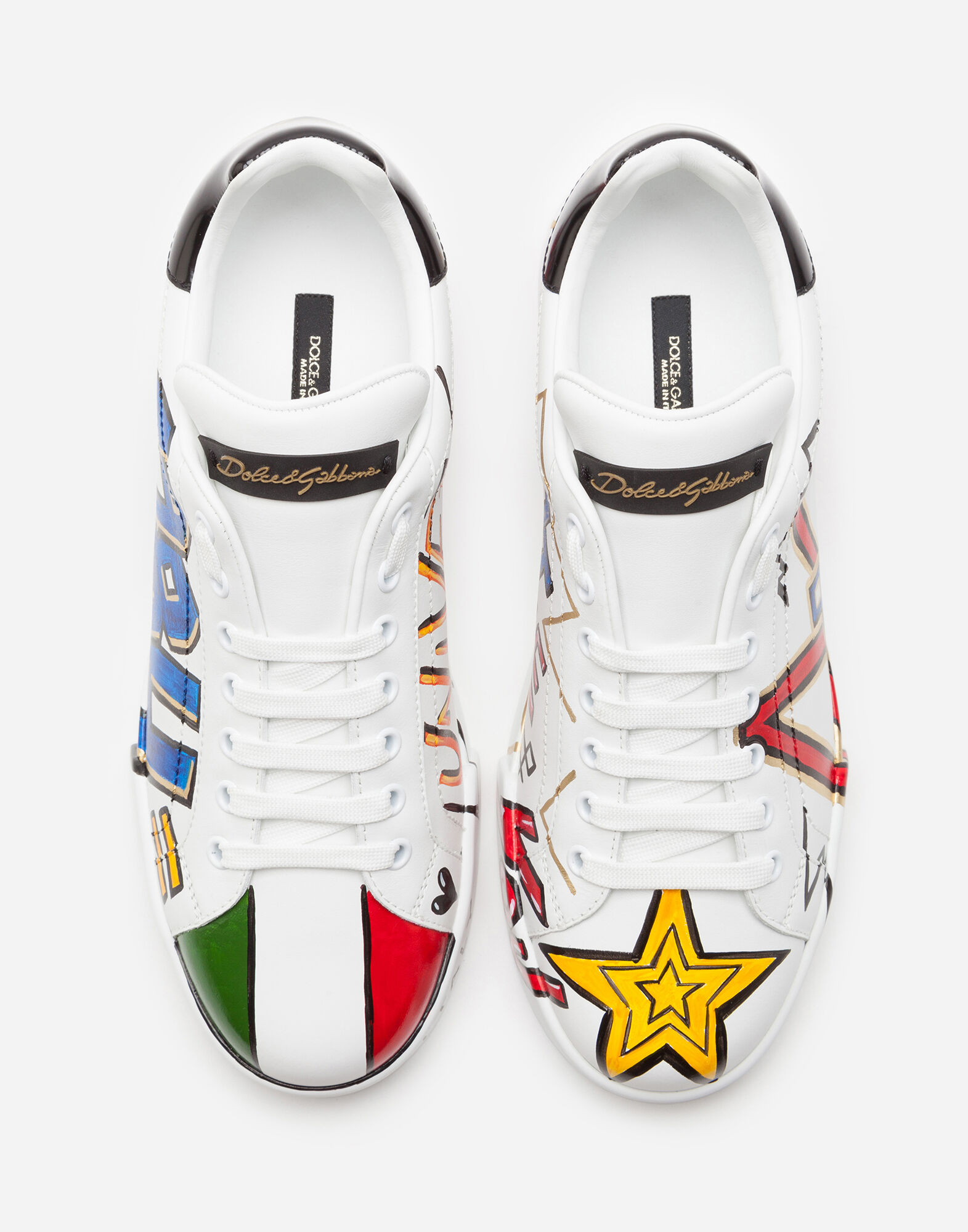 New DGLimited Portofino sneakers in WHITE for Women | Dolce&Gabbana®