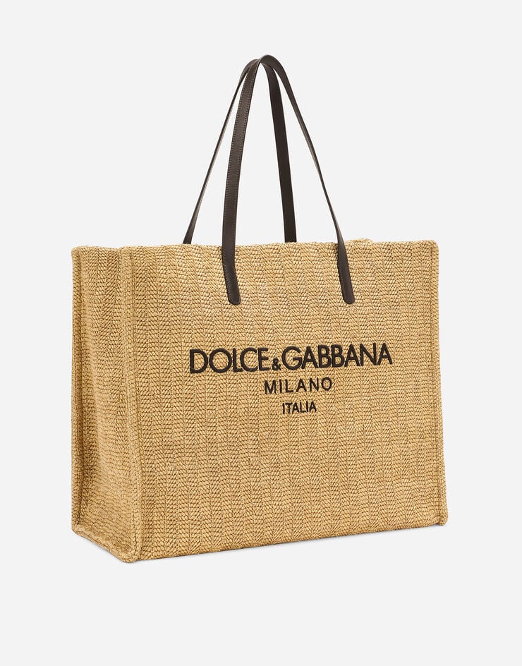 Dolce & Gabbana 大号草编购物袋 米色 BM2274AN232