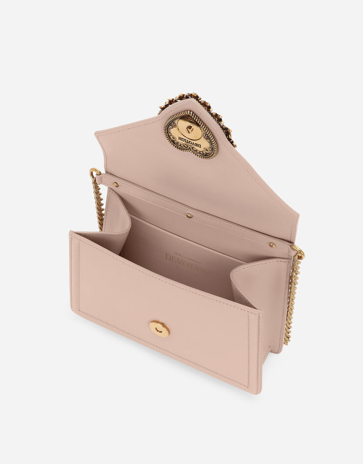 Dolce & Gabbana Small Devotion top-handle bag 페일 핑크 BB6711AV893