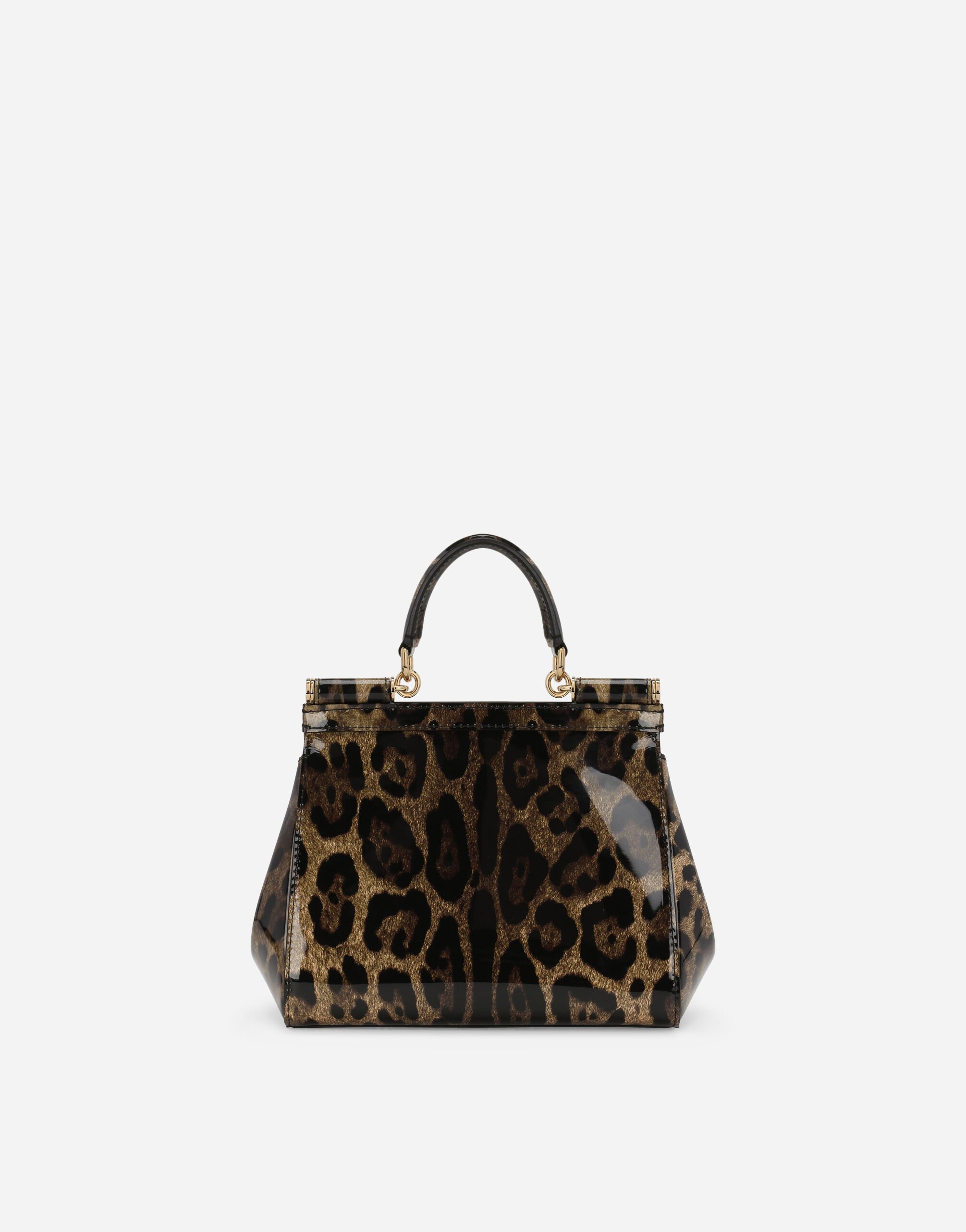 Dolce and sale gabbana leopard bag