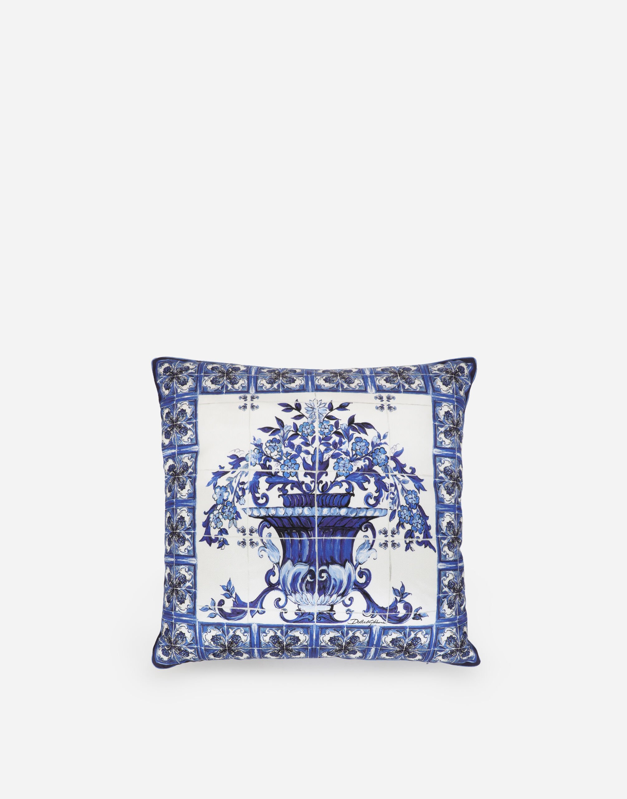 Dolce & Gabbana Silk Twill Cushion small Multicolor TC0S04TCA71