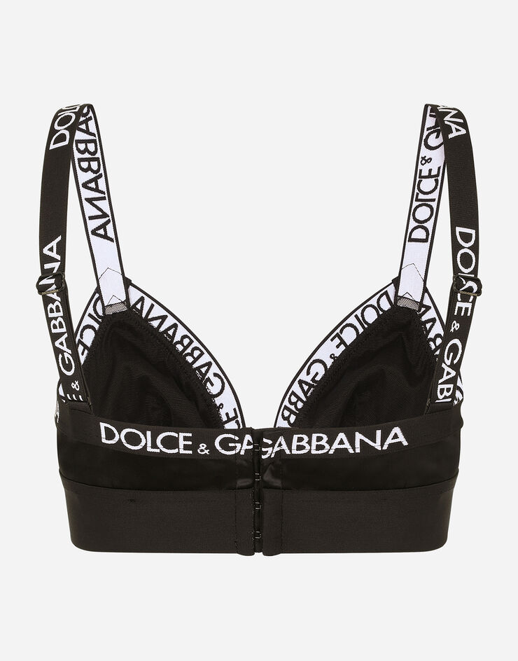 Silk bra Dolce & Gabbana Black in Silk - 42189578