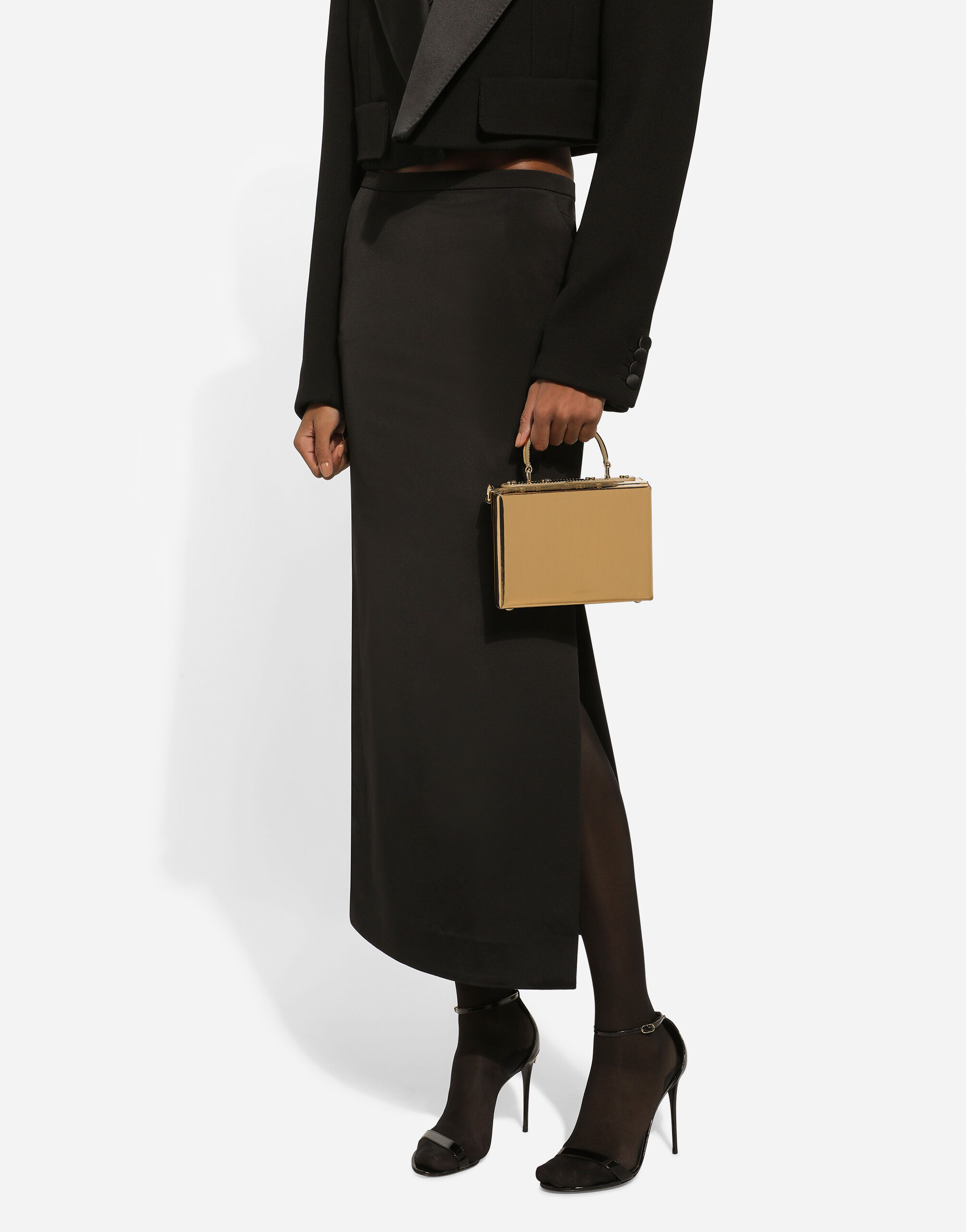 Dolce Box handbag in Gold for | Dolce&Gabbana® US