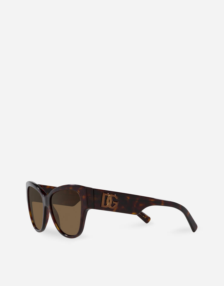 Dolce & Gabbana Gafas de sol DG Logo Marrón VG4449VP473