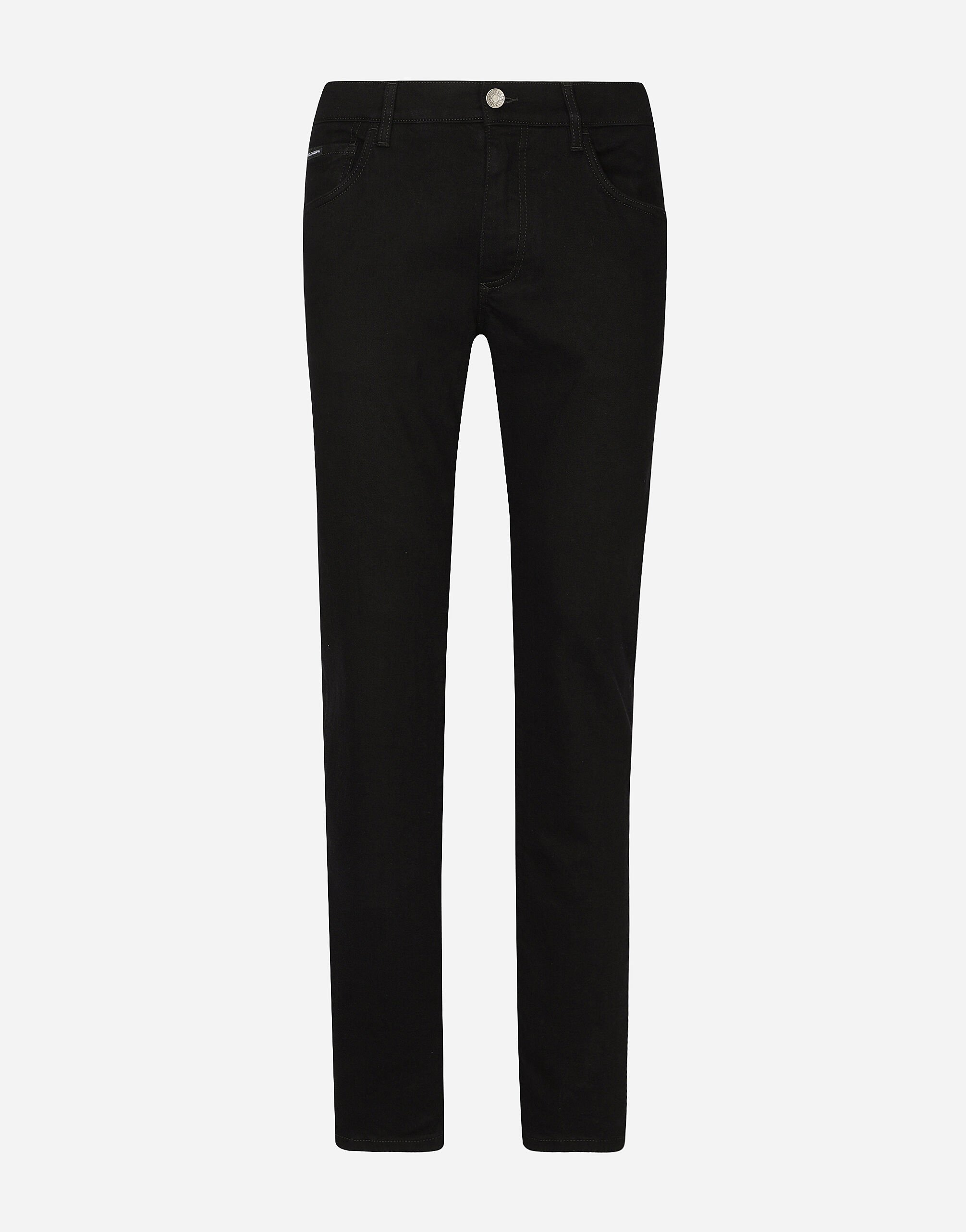 Dolce & Gabbana Black wash slim-fit stretch jeans Multicolor G9NL5DG8GW9