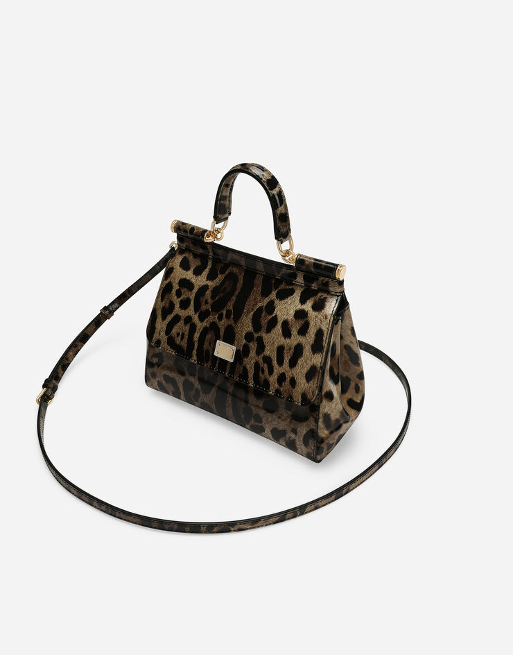 KIM DOLCE&GABBANA Medium Sicily handbag in Animal Print for