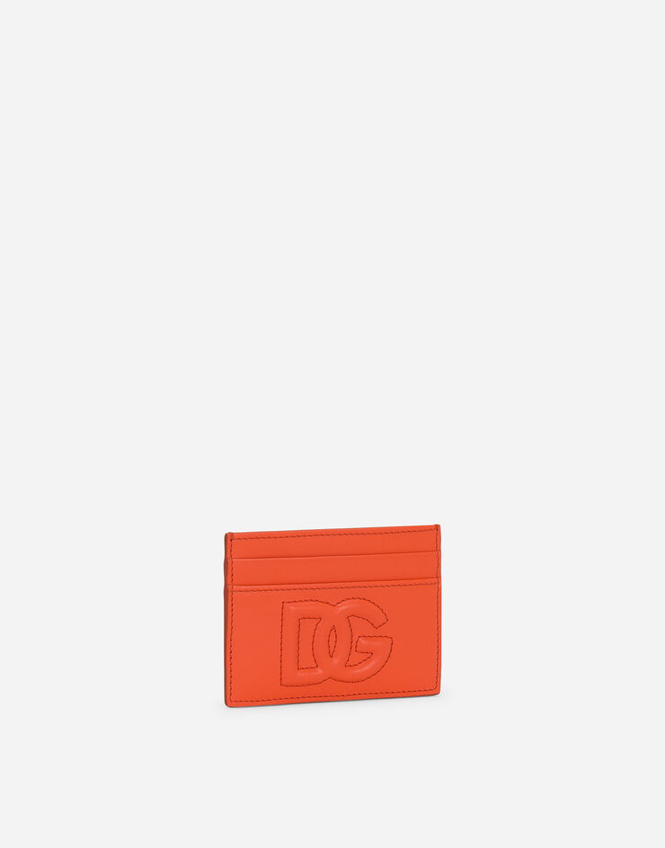 Dolce & Gabbana حافظة بطاقات DG Logo برتقالي BI0330AG081