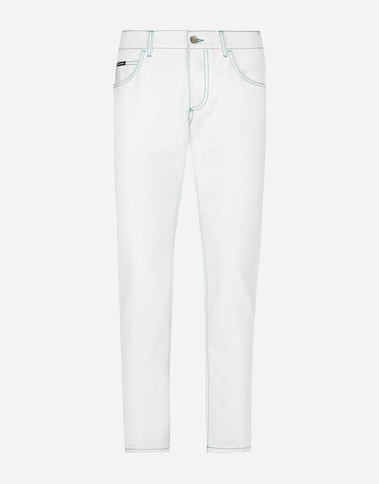 Dolce & Gabbana Jeans Regular aus Denim Mehrfarbig GYJCCDG8KW4