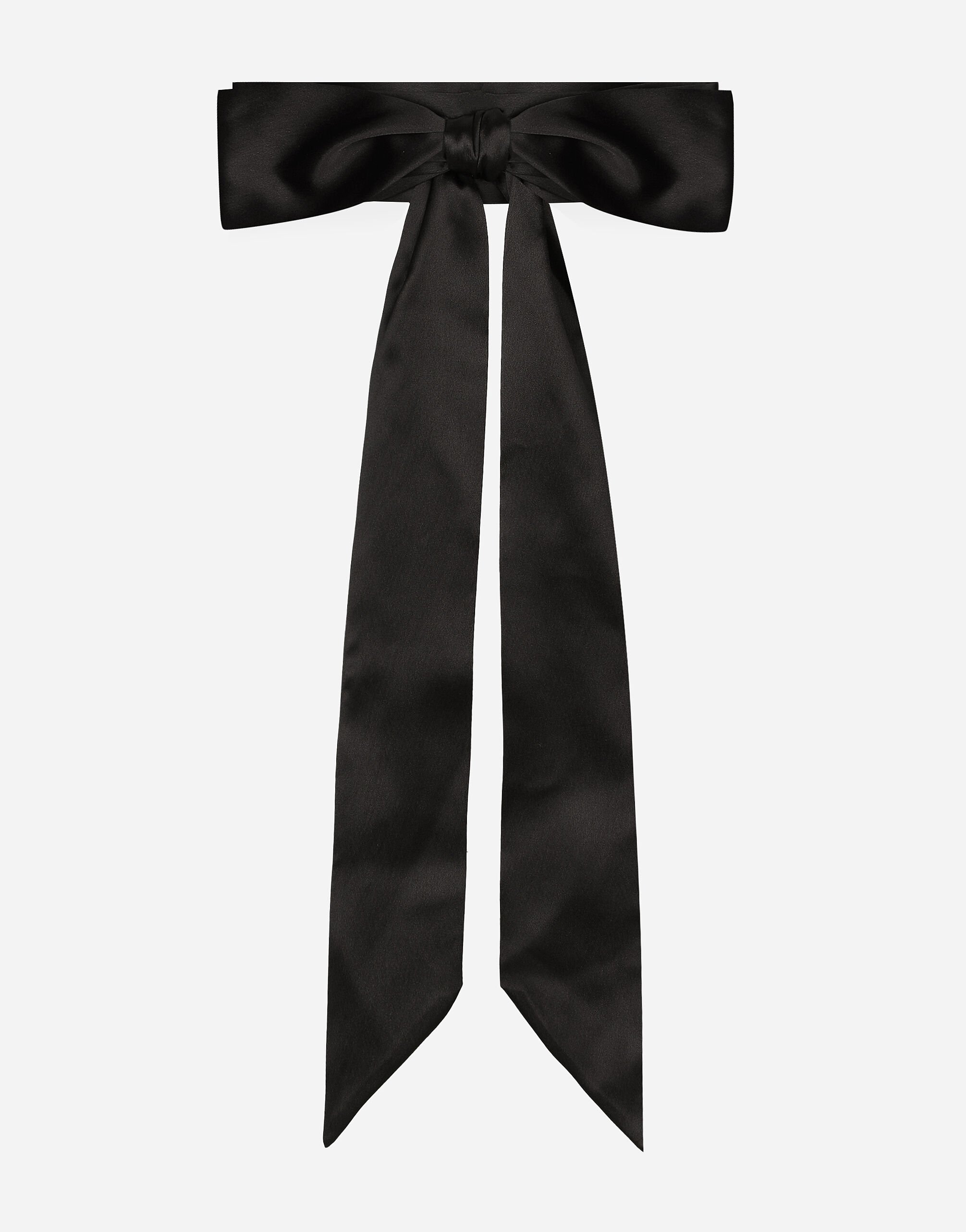 ${brand} Silk satin tie belt ${colorDescription} ${masterID}