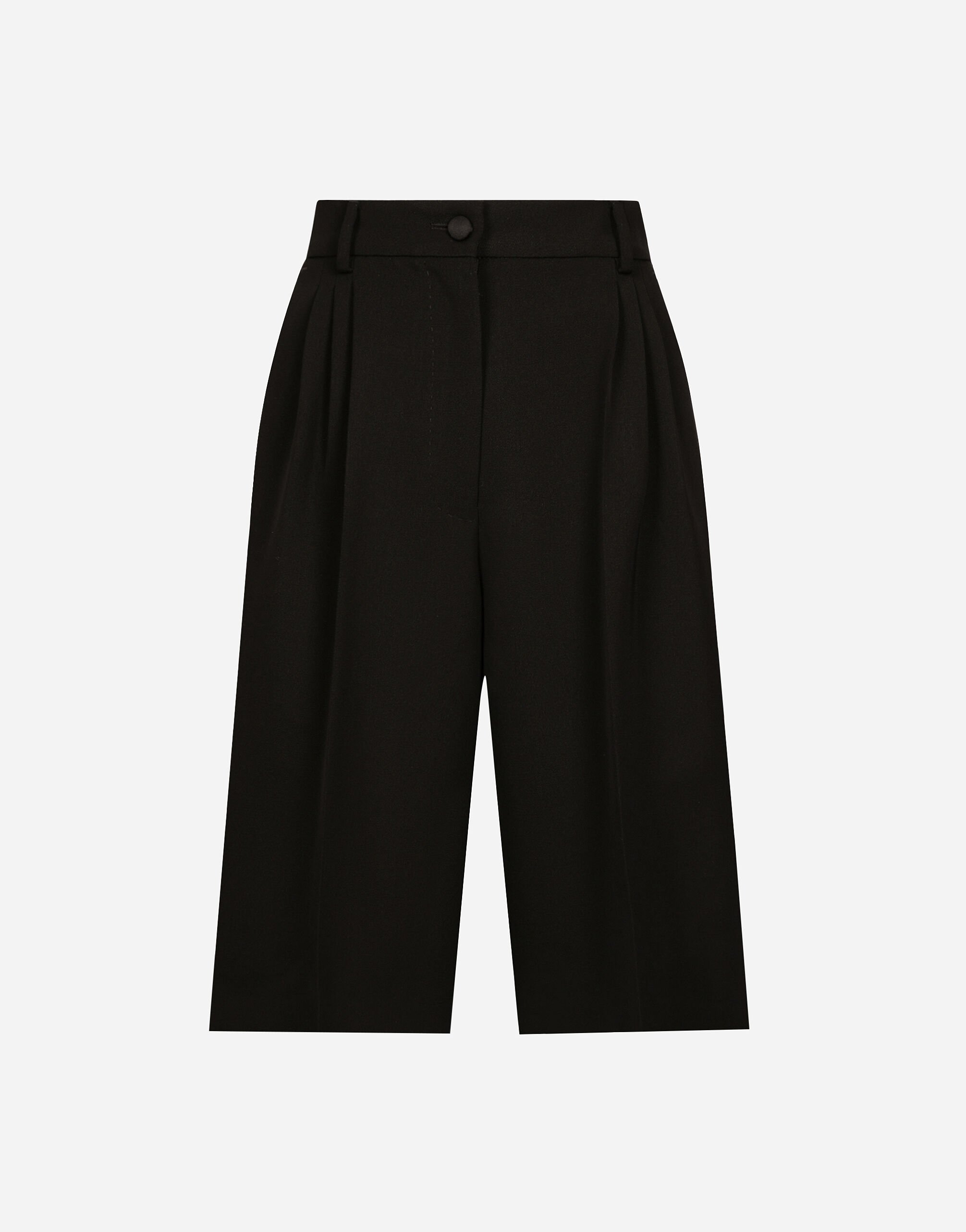 ${brand} Wool gabardine tuxedo Bermuda shorts ${colorDescription} ${masterID}