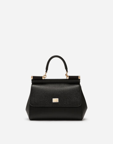 Dolce & Gabbana Medium Sicily handbag Black BB7100AW437