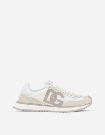 Dolce & Gabbana Sneakers DG CUSHION en matières mélangées Blanc CK2288A5355