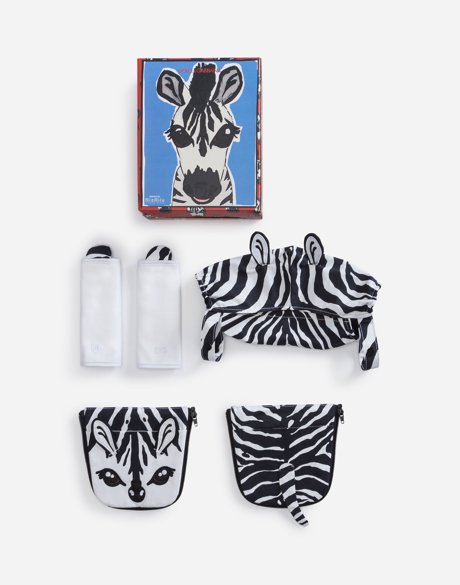 Dolce & Gabbana Zebra cover for baby carrier Print LNJA88G7NVE
