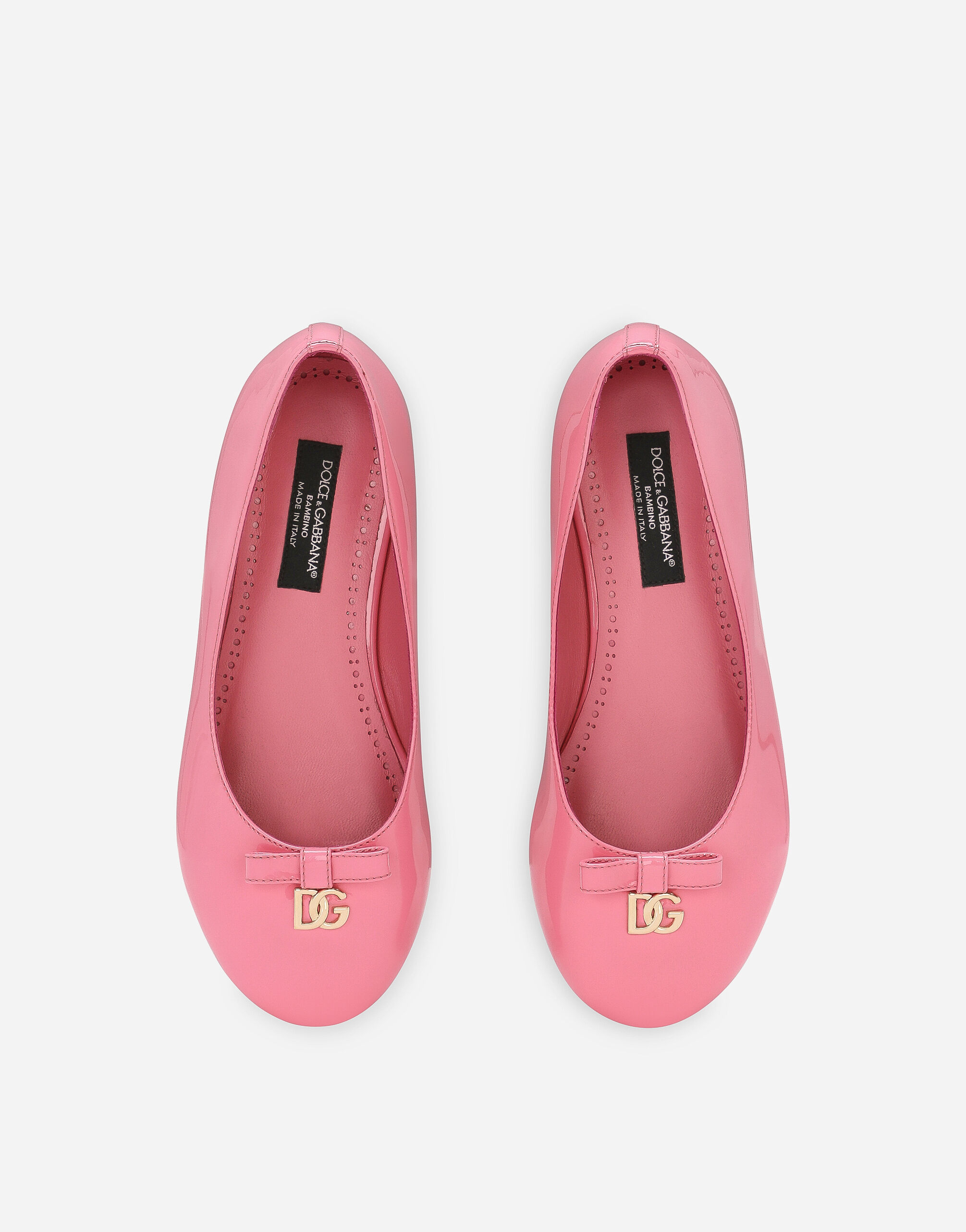 Patent leather ballet flats