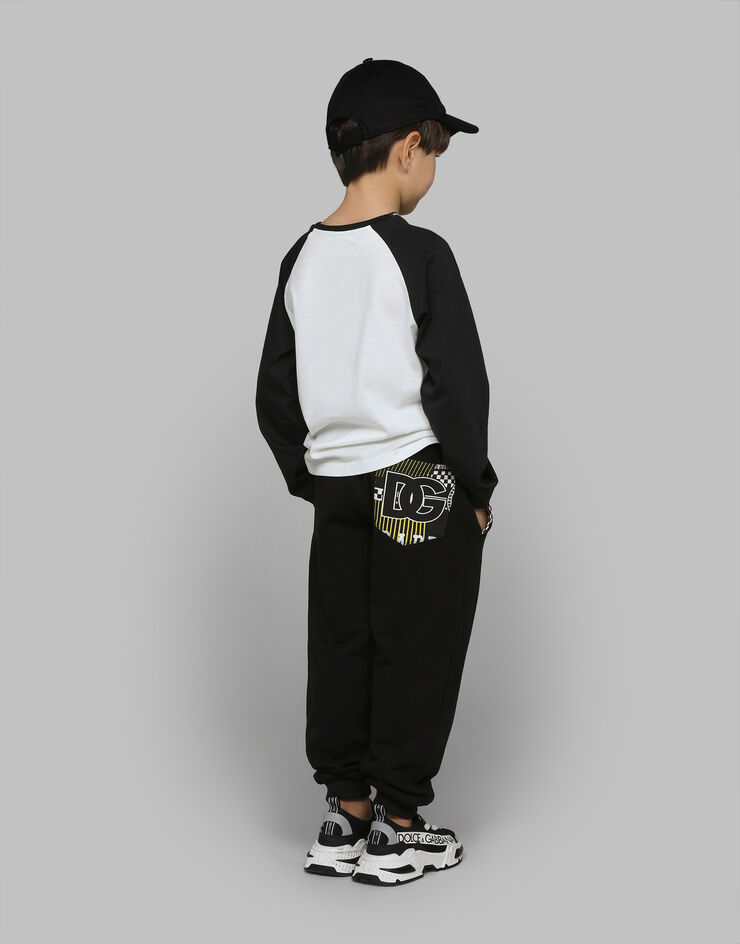 Dolce & Gabbana Jersey jogging pants Black L4JPJEII7E9