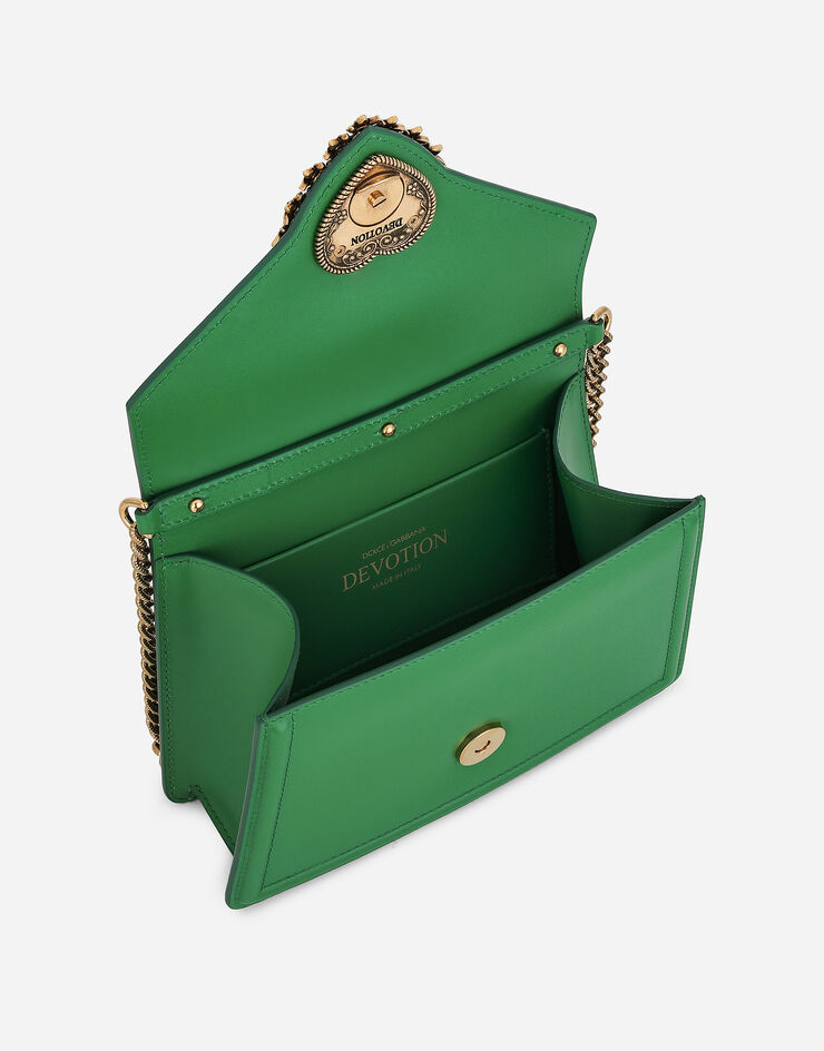 Dolce & Gabbana Small Devotion top-handle bag Vert BB6711AV893