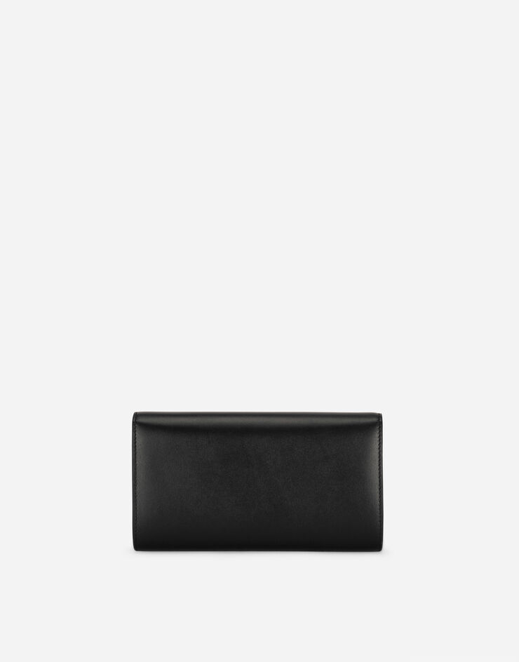 Calfskin 3.5 clutch in Black for Women | Dolce&Gabbana®