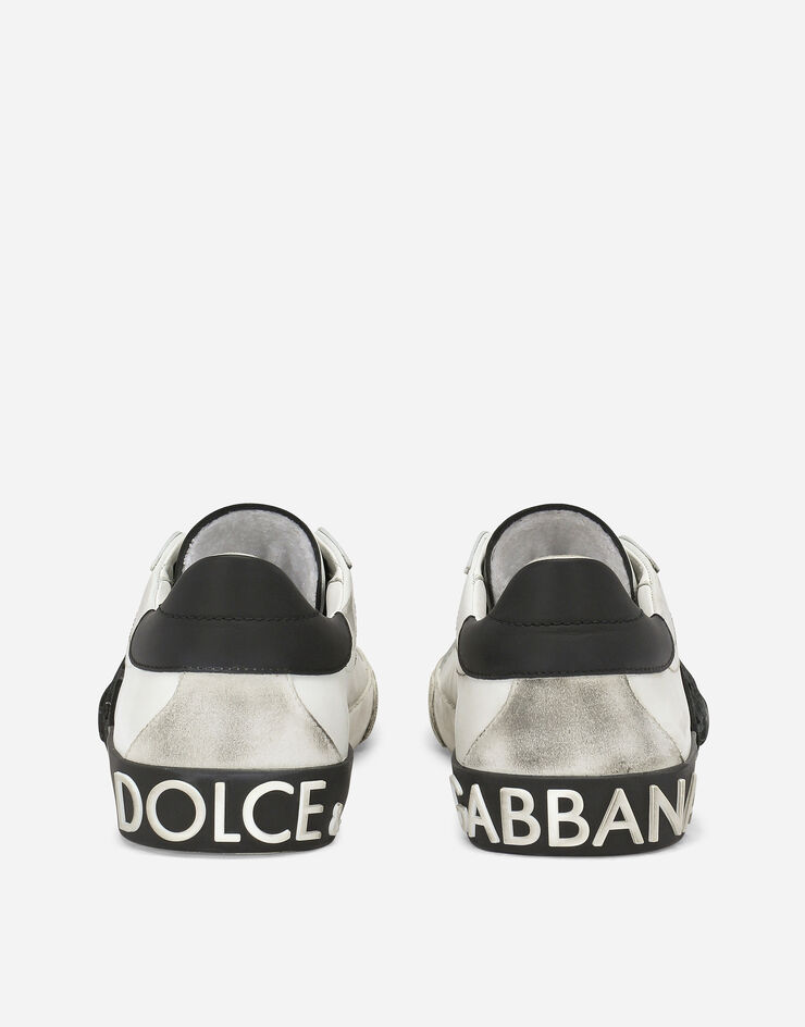 Dolce&Gabbana 카프스킨 포르토피노 빈티지 스니커즈 멀티 컬러 CS2203AO277
