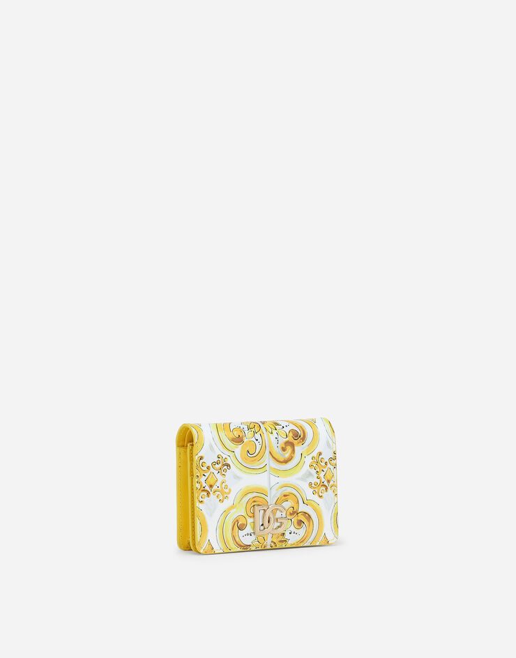 Dolce & Gabbana 3.5 콘티넨털 지갑 옐로 BI1211AQ240