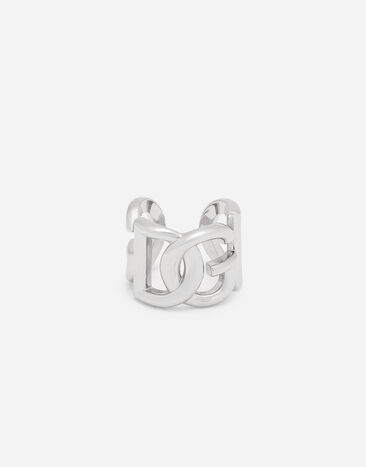 Dolce & Gabbana Кольцо с логотипом DG золотой WEQ6M5W1111
