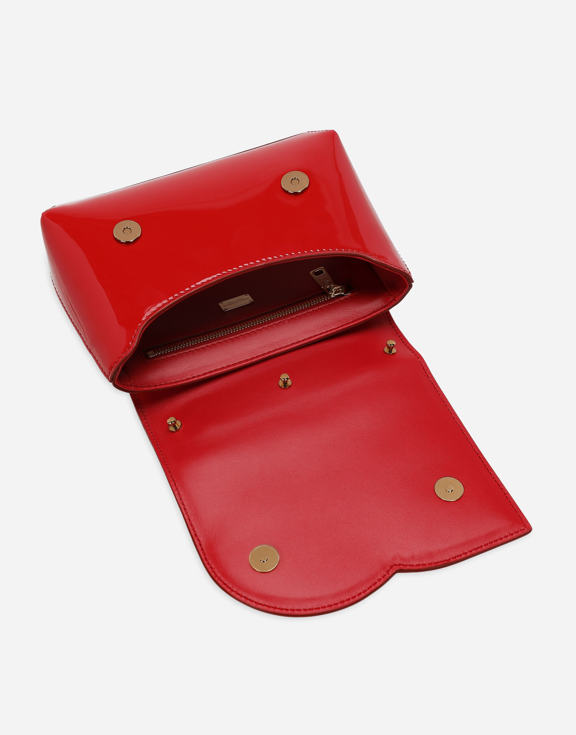 DG Logo Bag top-handle bag in Red for Women | Dolce&Gabbana®