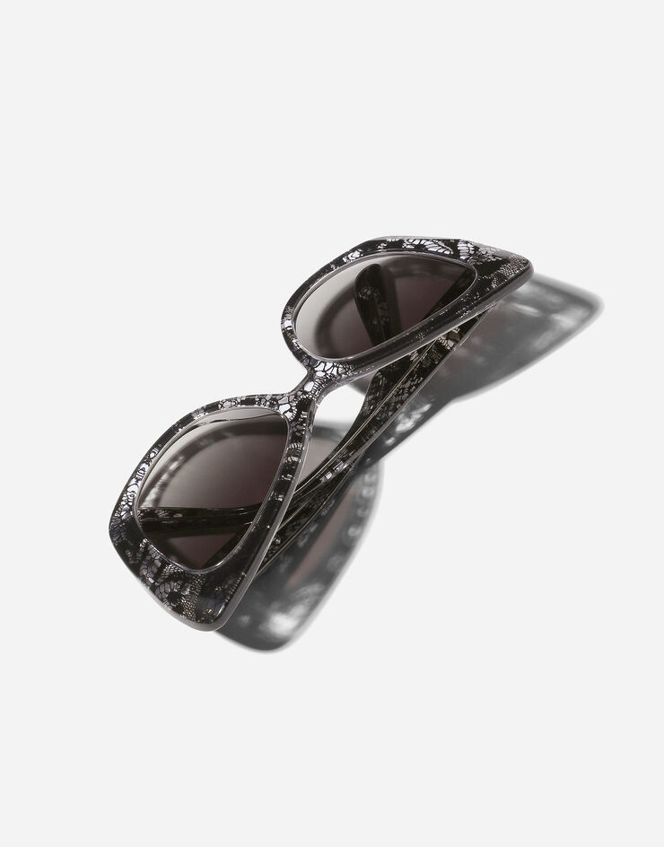 Dolce & Gabbana Lunettes de soleil DG Crossed Noir VG4405VP78G