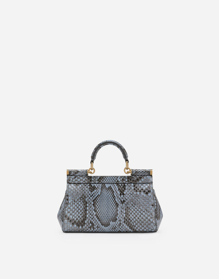 Dolce & Gabbana Sac à main Sicily petit format Bleu Clair BB7116A2111