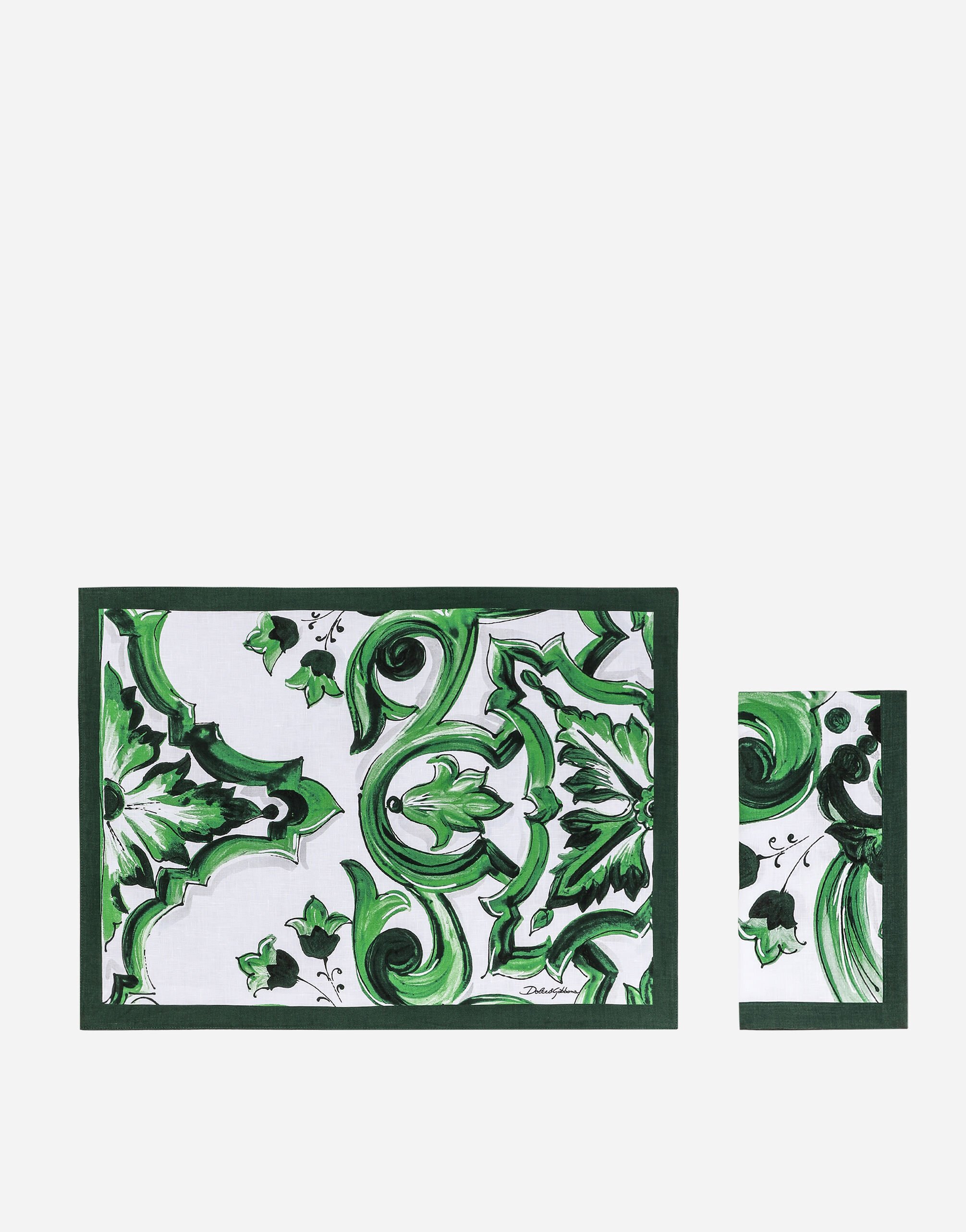 ${brand} Set Platzdeckchen und Serviette aus Leinen ${colorDescription} ${masterID}