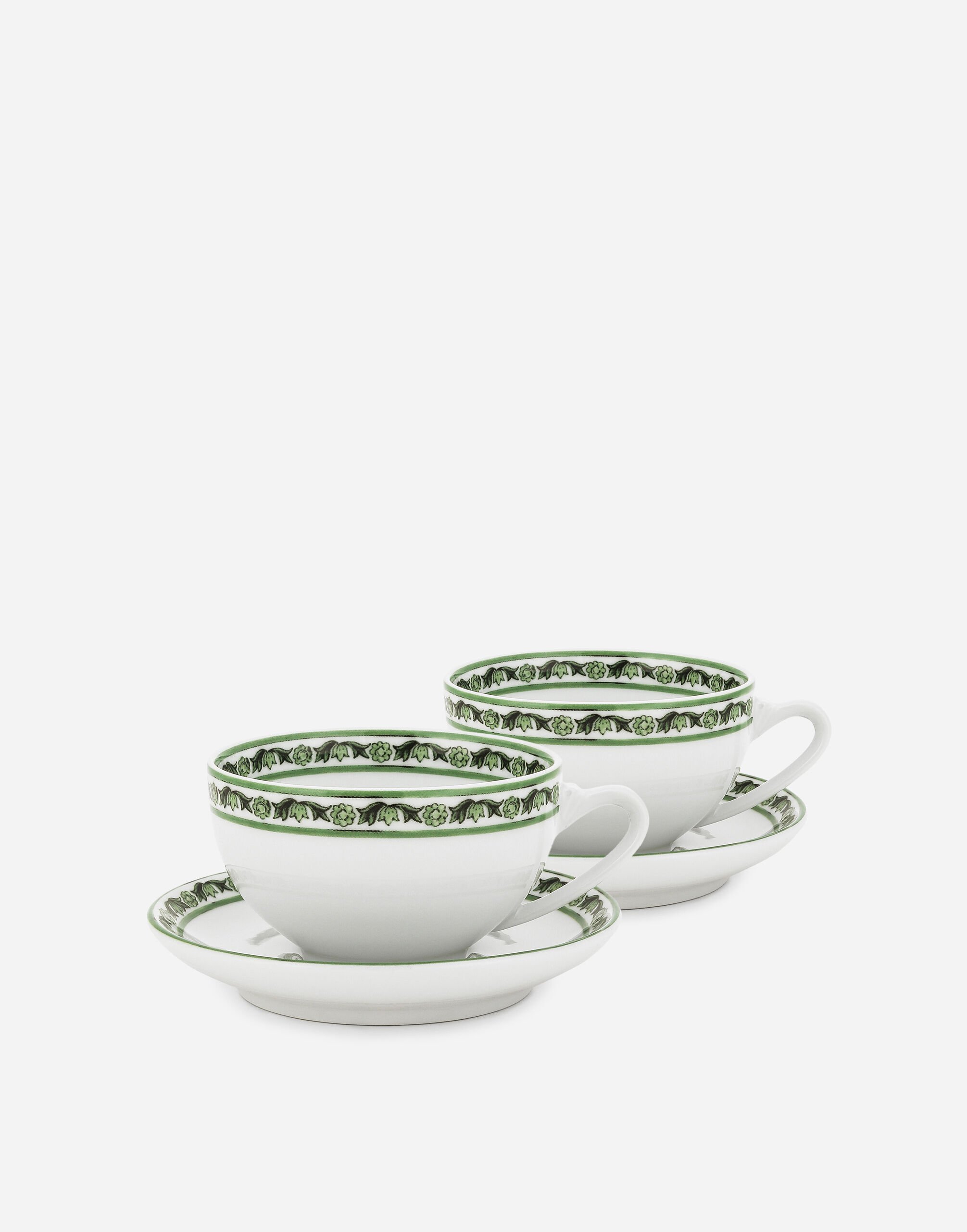 ${brand} Set 2 Porcelain Teacups with Saucers ${colorDescription} ${masterID}