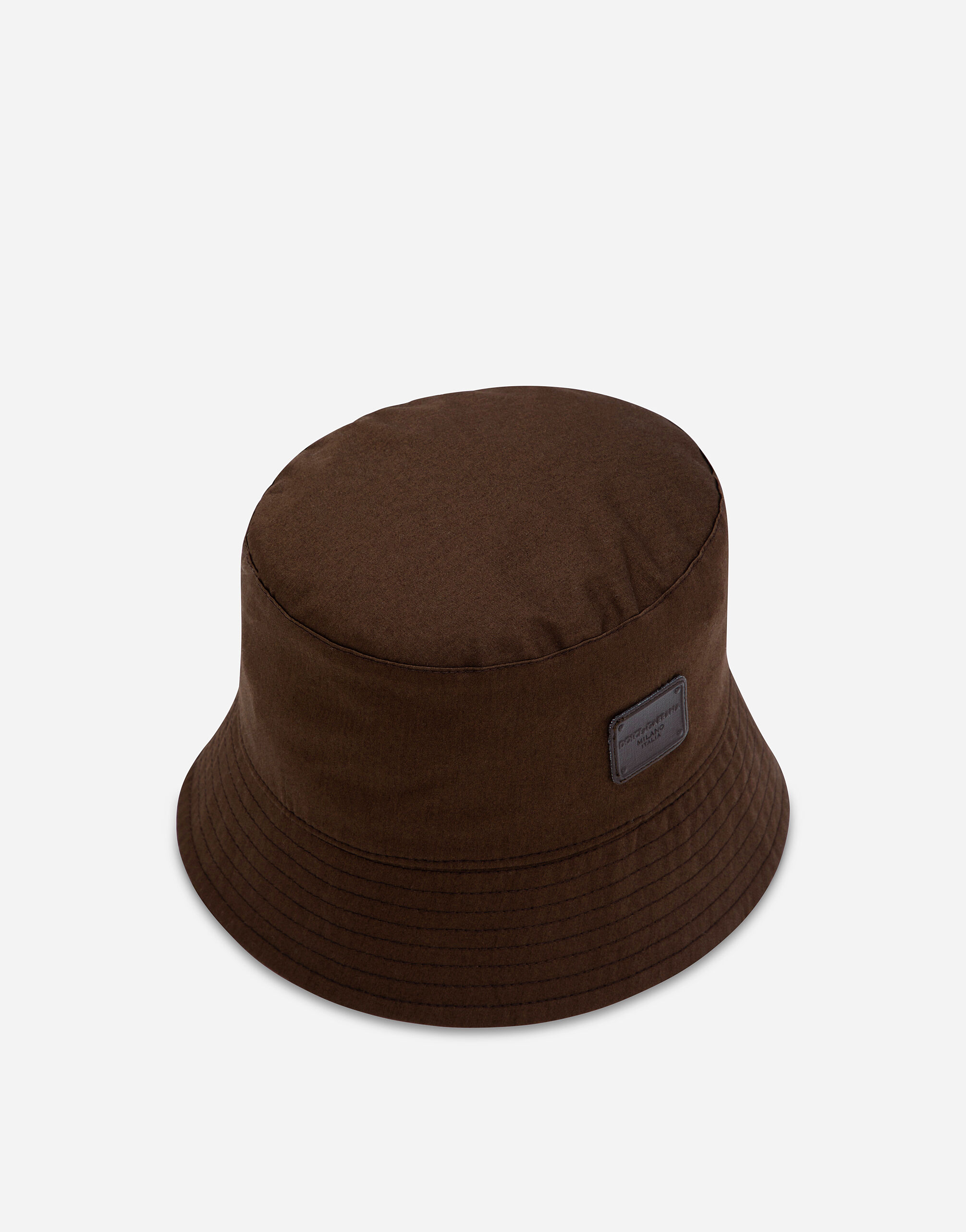 ${brand} Bucket hat with branded tag ${colorDescription} ${masterID}