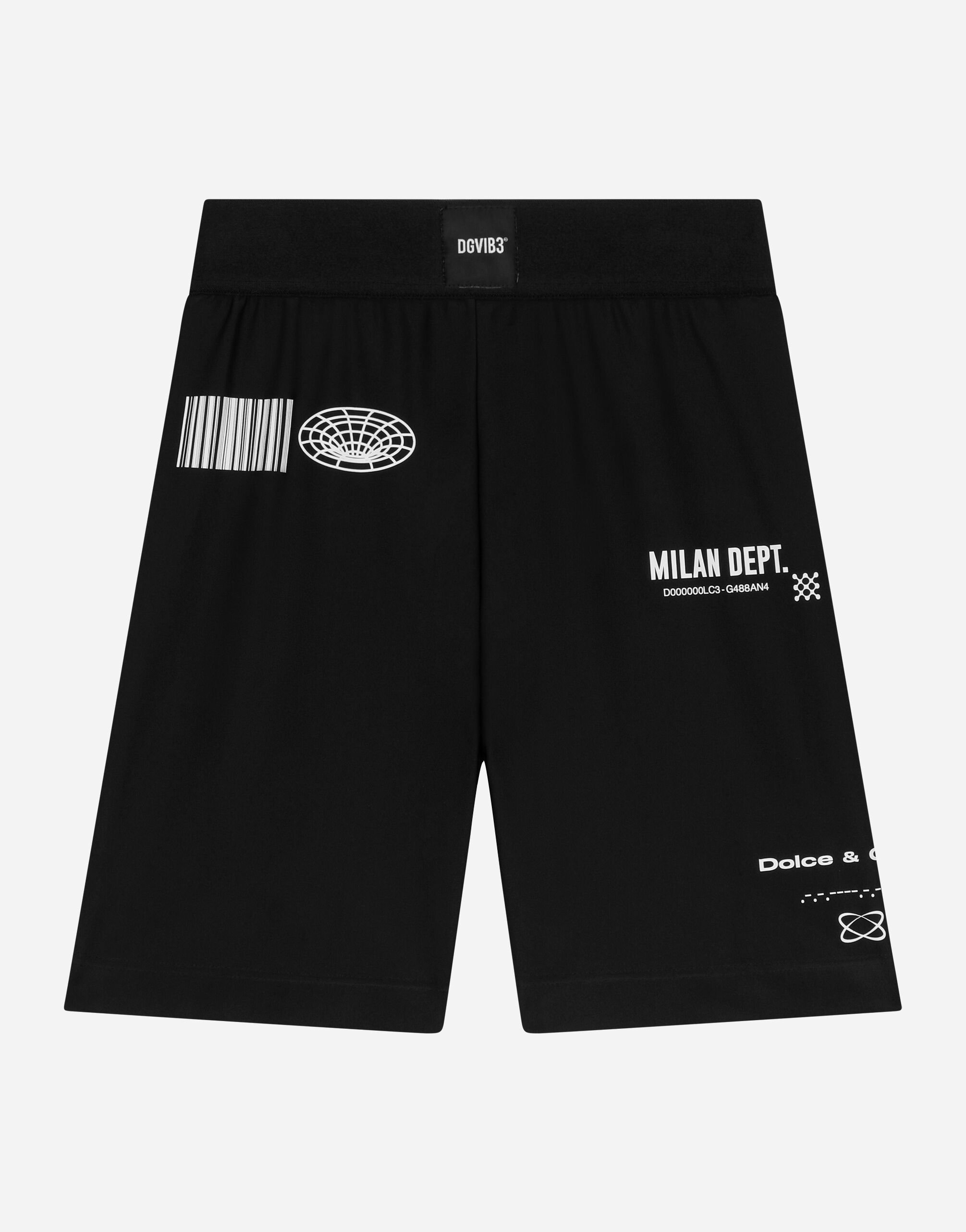 ${brand} Jersey cycling shorts with elasticated DGVIB3 band ${colorDescription} ${masterID}