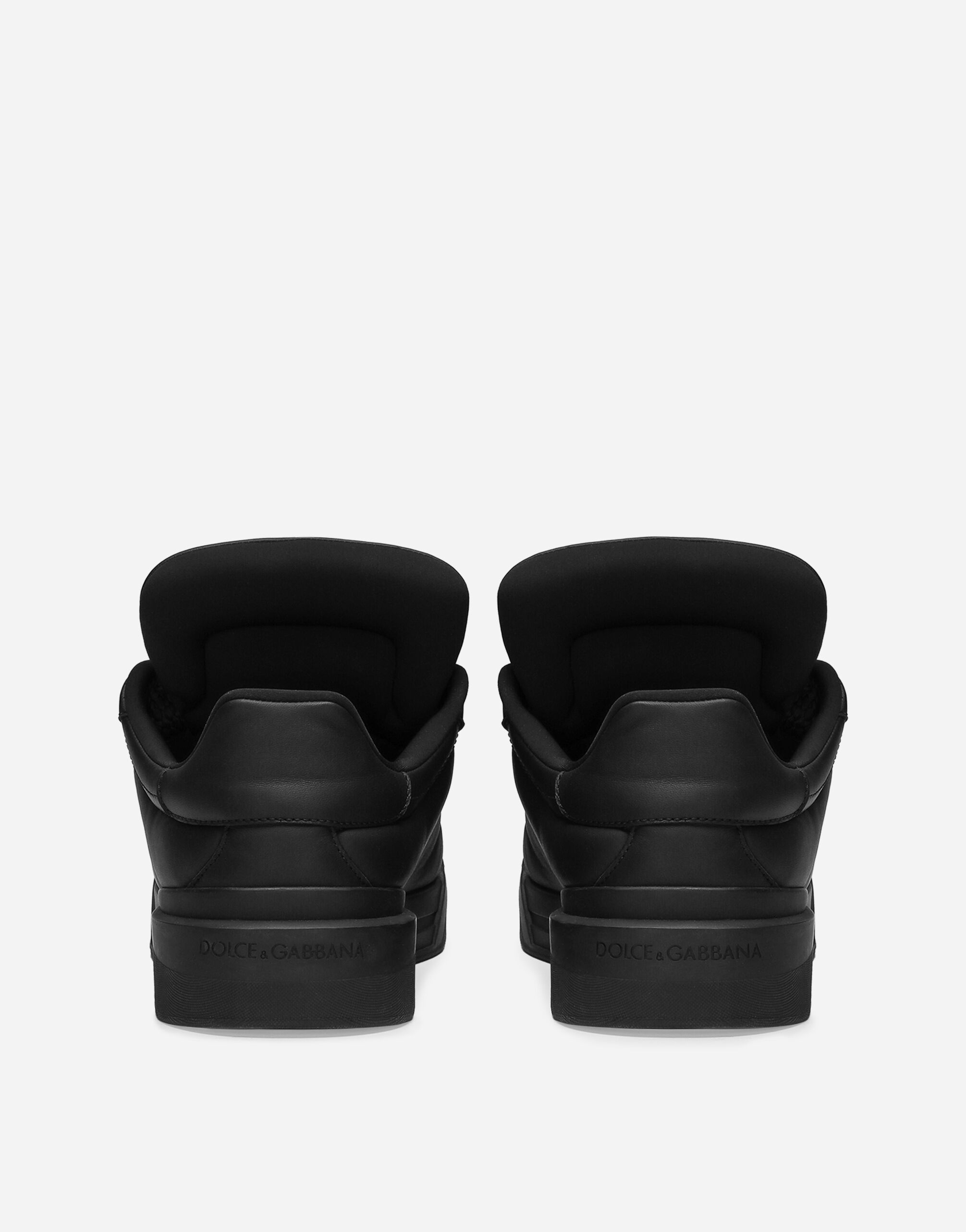 Nappa leather Mega Skate sneakers in Black for | Dolce&Gabbana® US