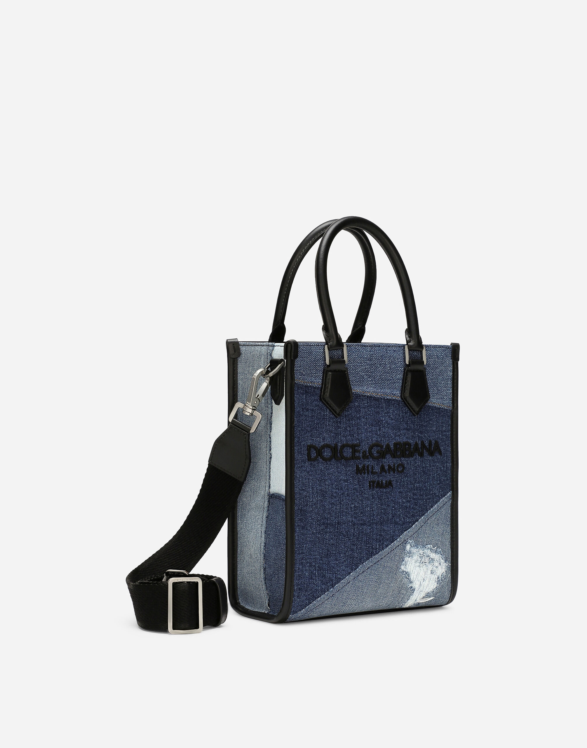 Large Sicily handbag in Denim for | Dolce&Gabbana® US