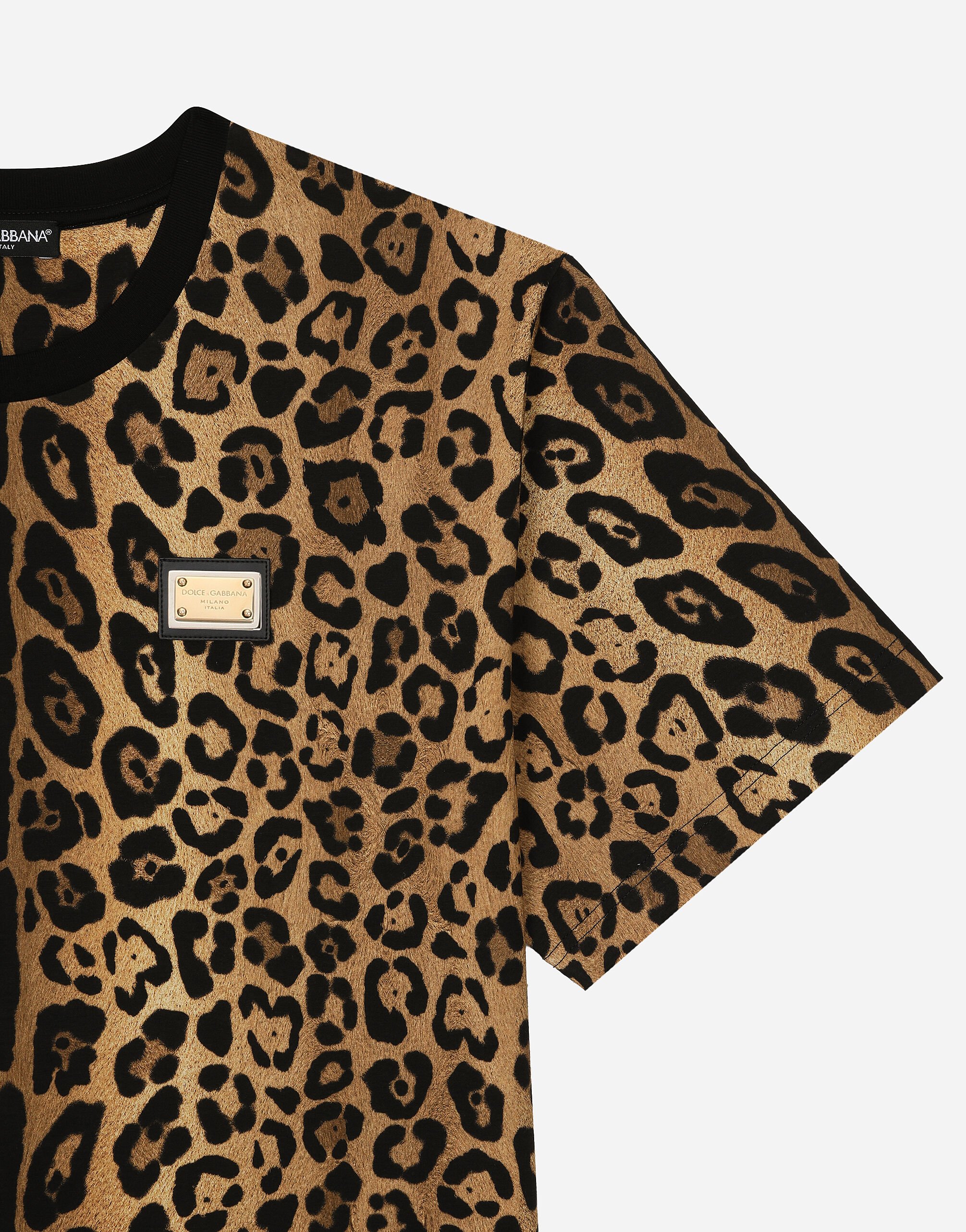 Dolce&Gabbana Leopard mascot soft toy male Multicolor