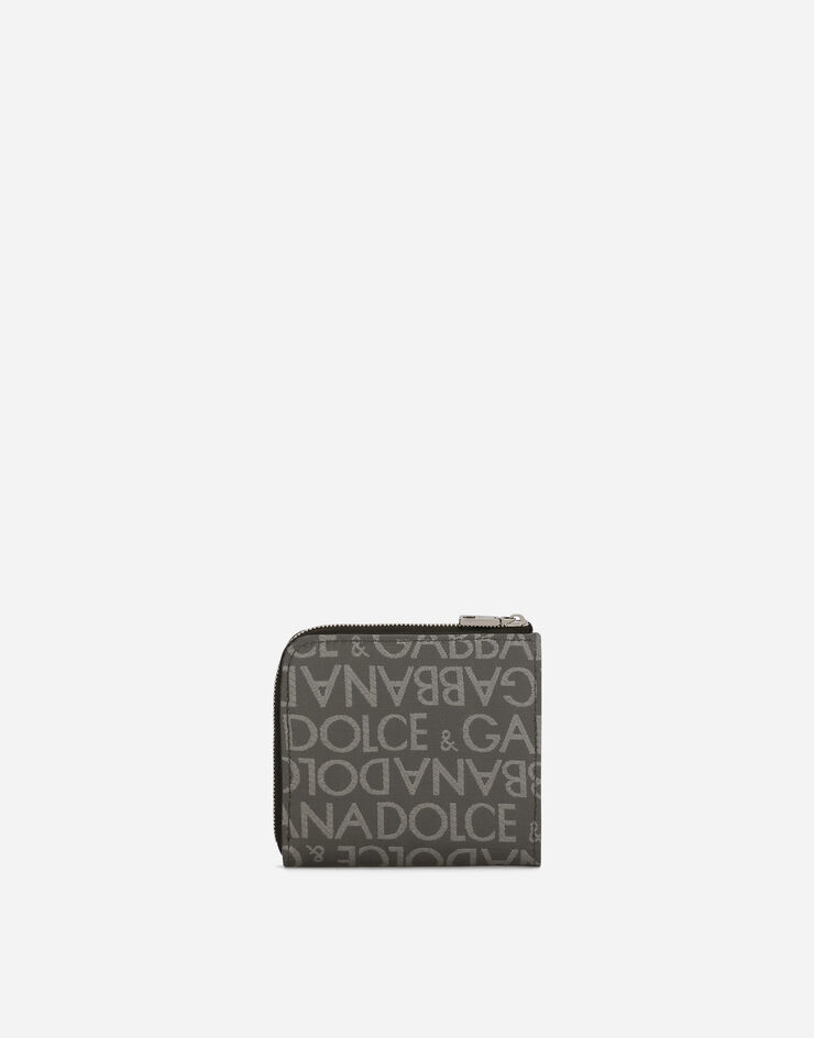 Dolce&Gabbana Tarjetero de jacquard revestido Multicolor BP3273AJ705