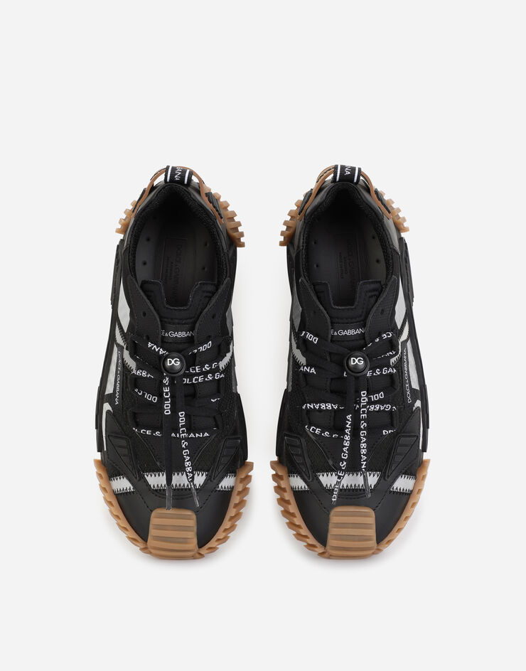 Dolce & Gabbana Sneaker ns1 aus materialmix SCHWARZ DA0974AO224