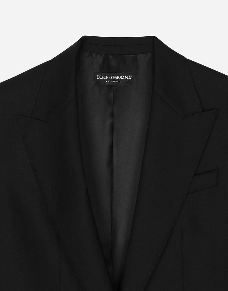 Dolce & Gabbana ウール シングルブレストジャケット ブラック F290XTFU28D