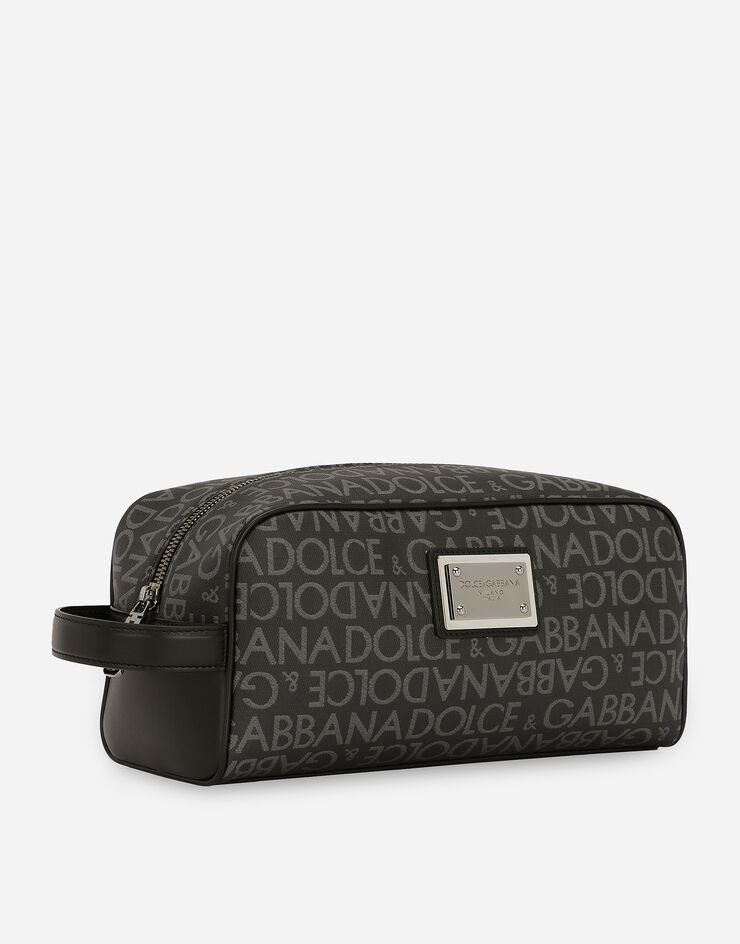 Dolce & Gabbana 코팅 자카드 토일레트리 파우치 멀티 컬러 BT0989AJ705