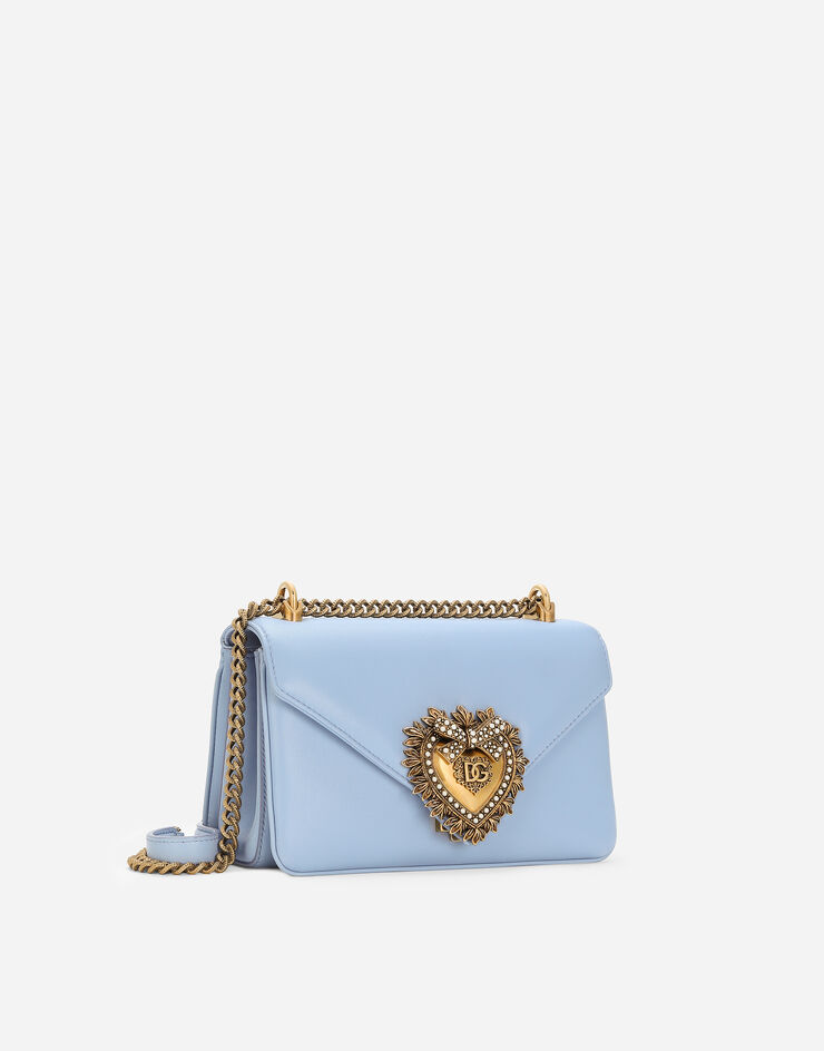 Dolce & Gabbana Bolso de hombro Devotion Azul Claro BB7475AF984