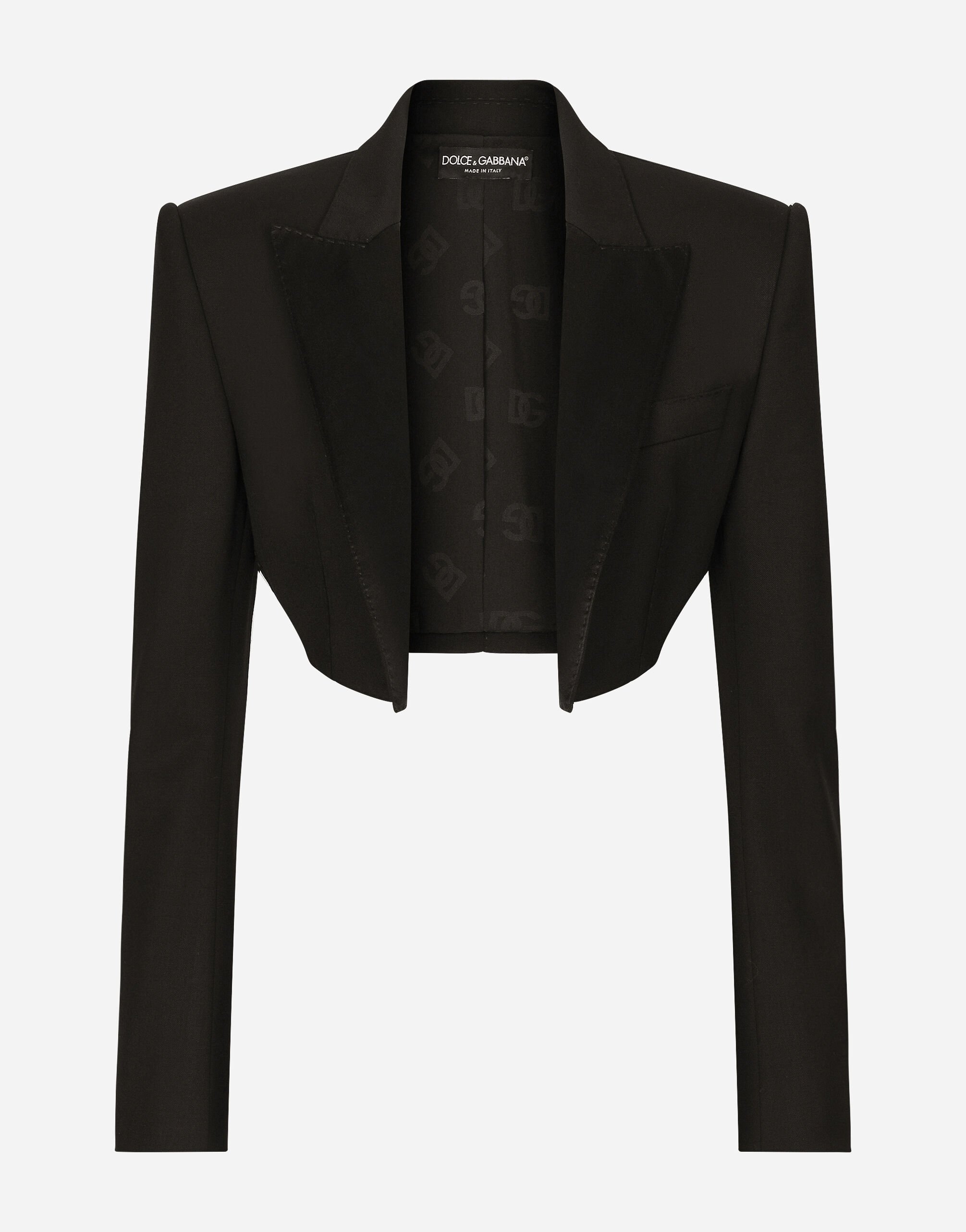 Dolce & Gabbana Twill Spencer blazer Print F6JJDTHS5R9