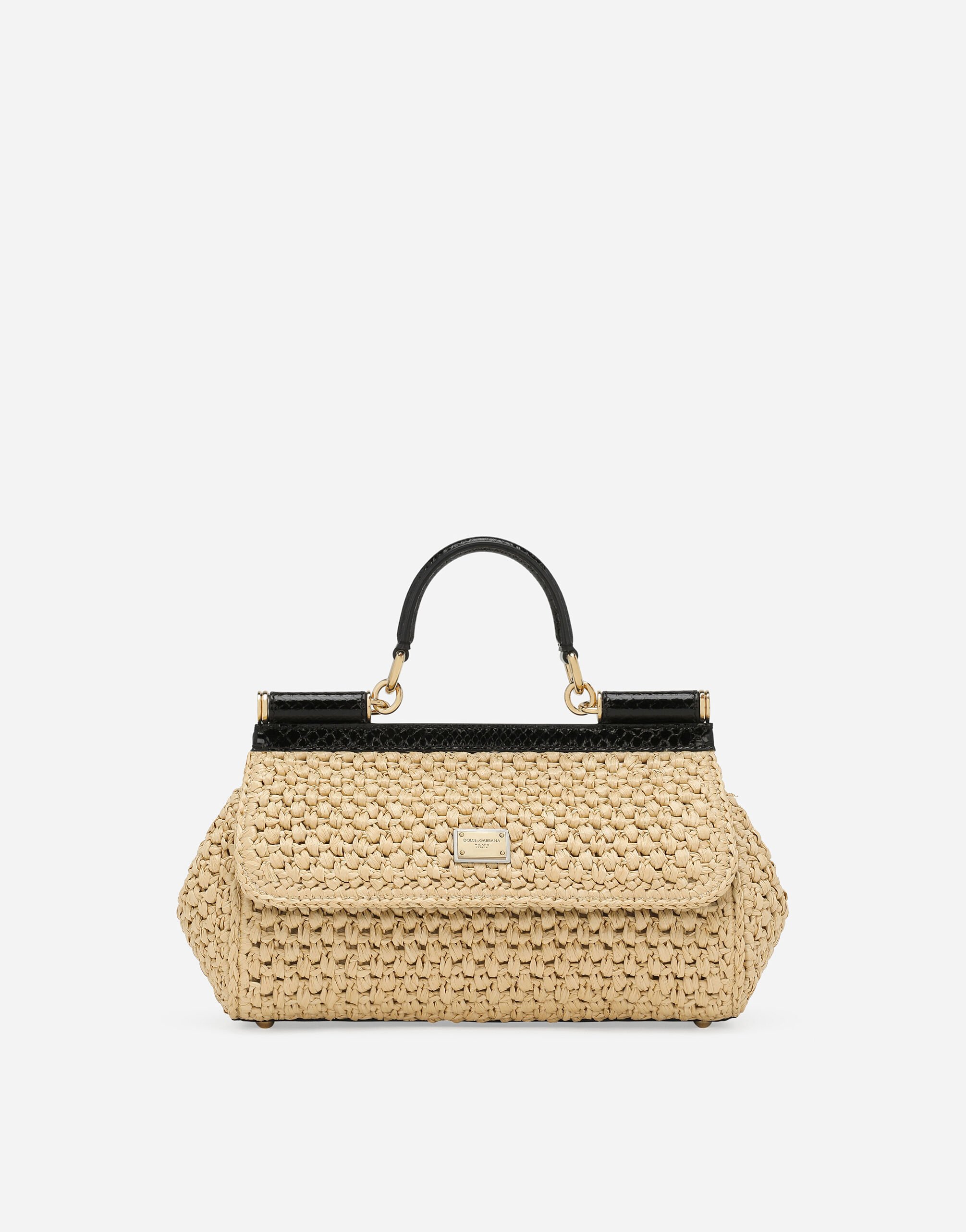 Dolce & Gabbana Elongated Sicily handbag Beige BB6002AV888