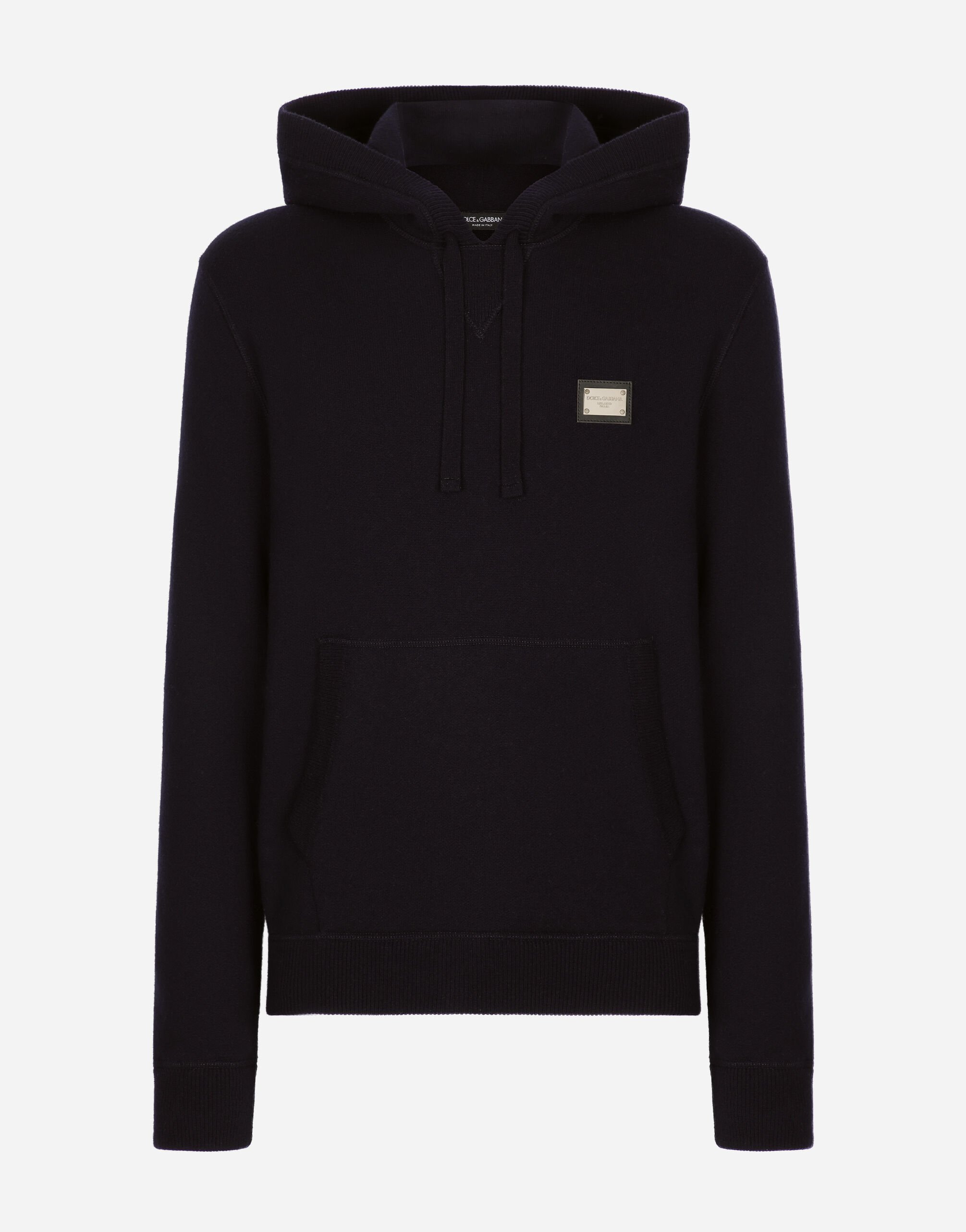 ${brand} Wool and cashmere hooded sweater ${colorDescription} ${masterID}