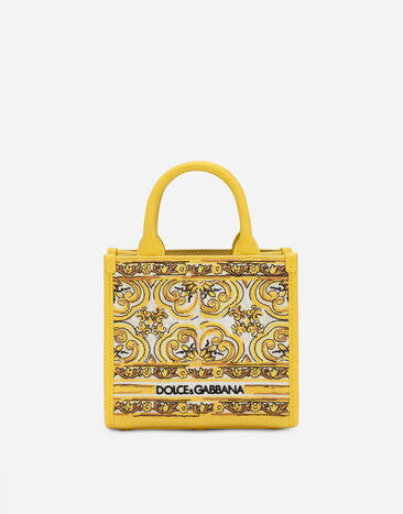 Dolce & Gabbana حقيبة تسوق صغيرة DG Daily أصفر BB7479AW050