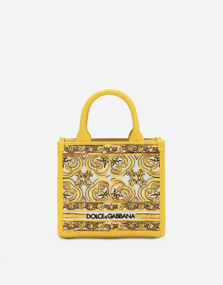Dolce & Gabbana Сумка-шоппер мини DG Daily желтый BB7479AW050