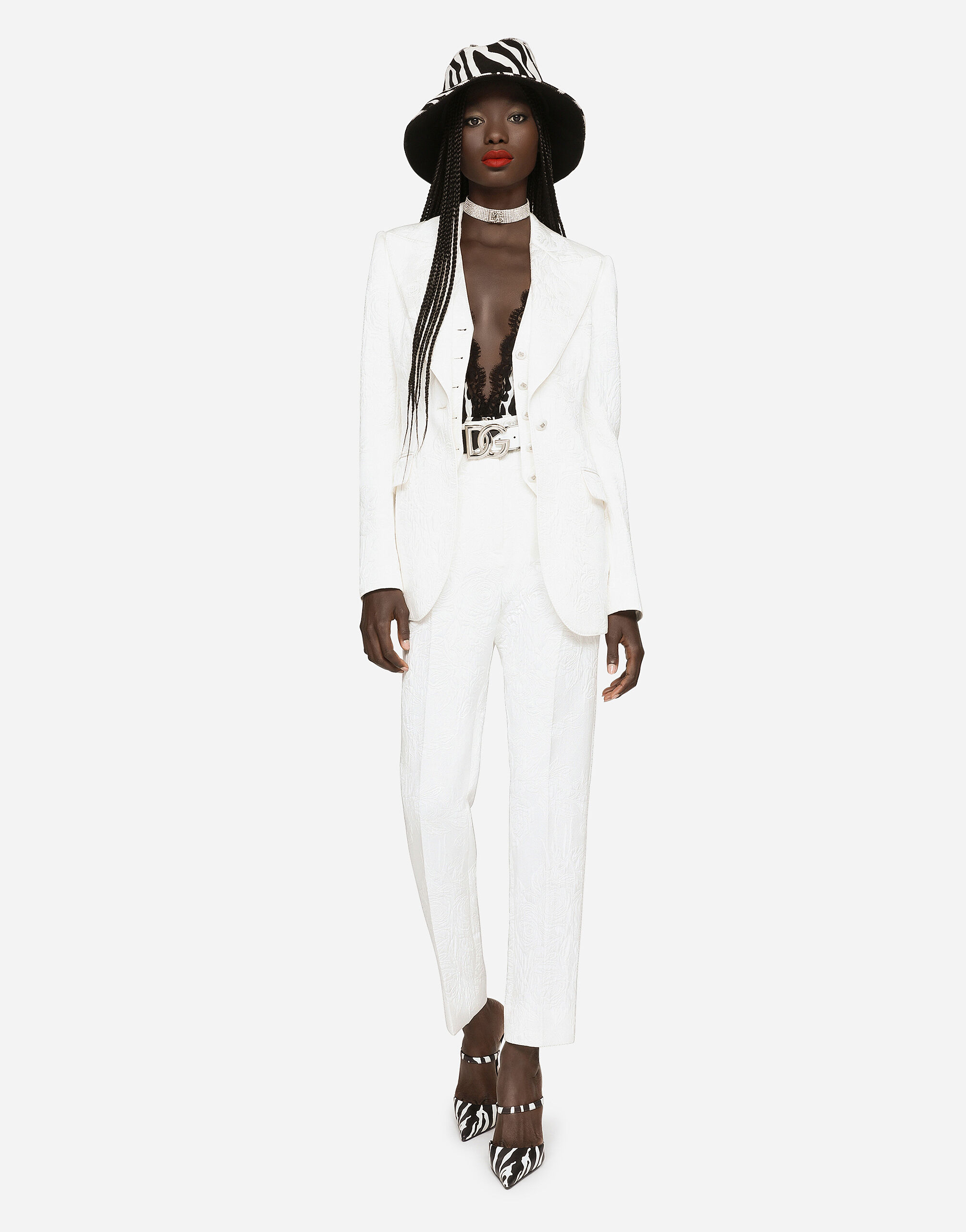 PANTALONE in White for | Dolce&Gabbana® US
