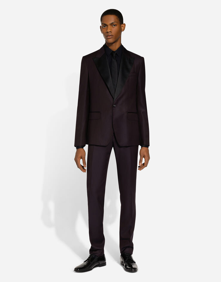 Dolce & Gabbana Single-breasted tuxedo suit Multicolor GK18BTFM2G1