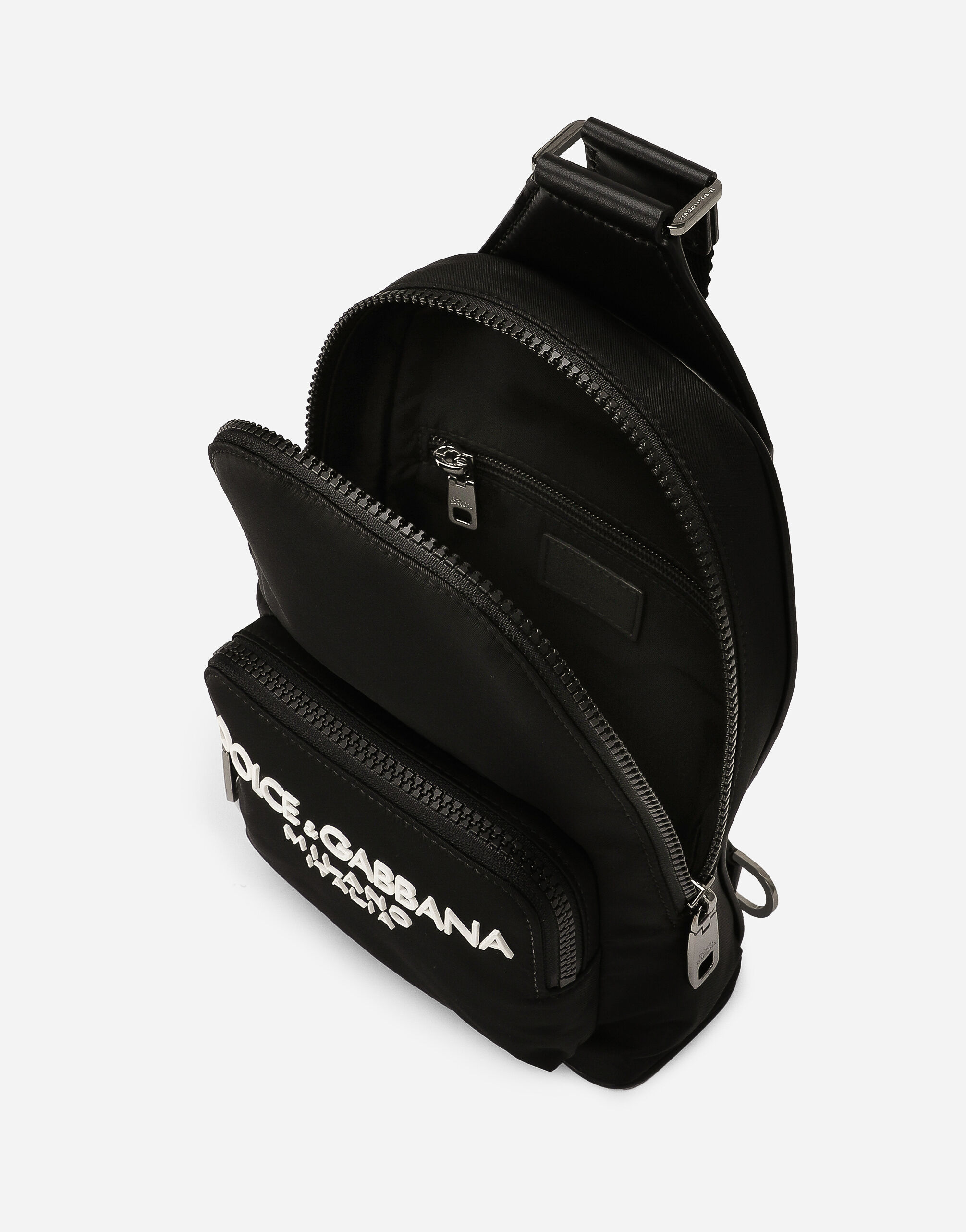 Nylon crossbody backpack in Black for | Dolce&Gabbana® US