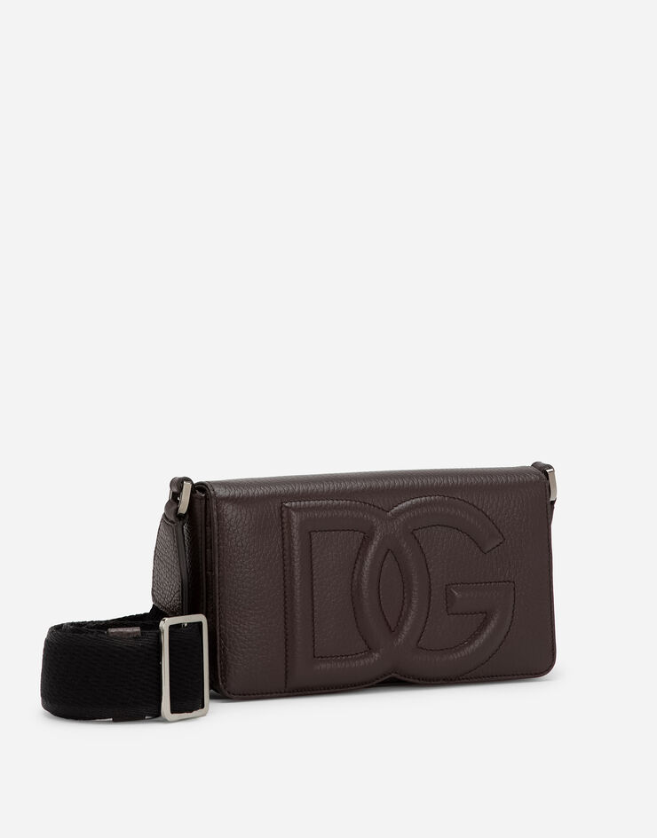 Dolce & Gabbana Мини-сумка из оленьей кожи коричневый BP3309A8034