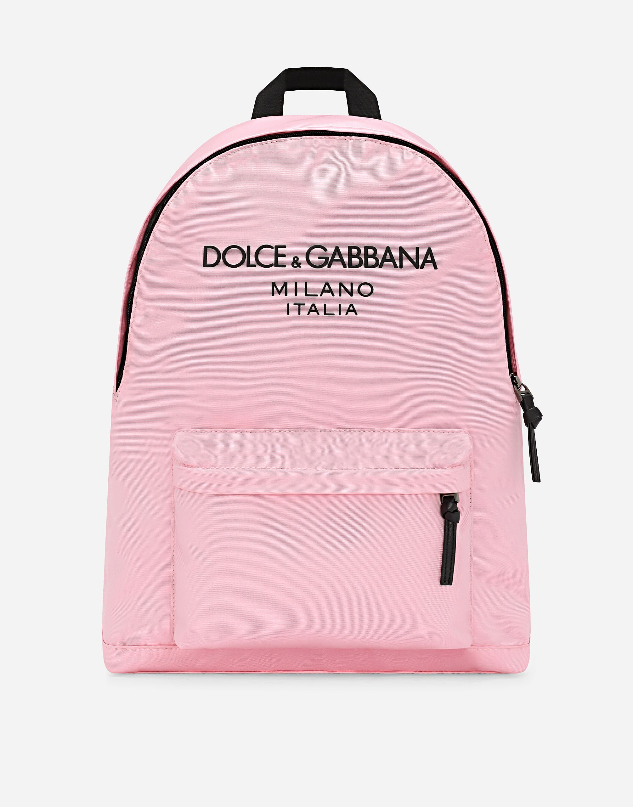 ${brand} Nylon backpack with Dolce&Gabbana logo ${colorDescription} ${masterID}