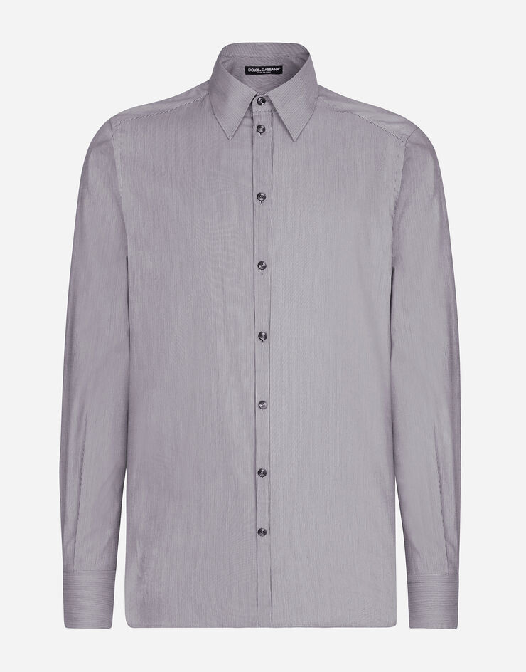 Dolce & Gabbana Camisa Martini de algodón Blanco G5LP8TFR5ZG